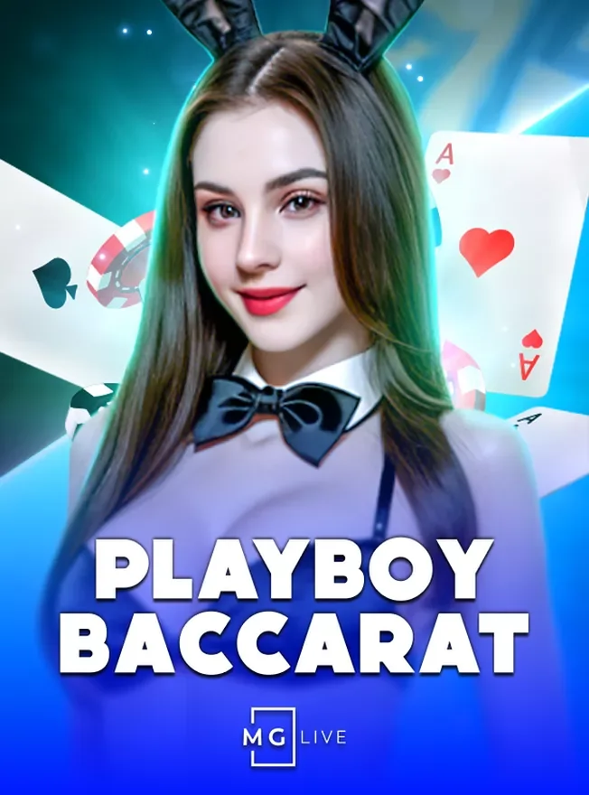ภาพโต๊ะเดิมพันสด PlayBoy Baccarat ค่าย MG Live